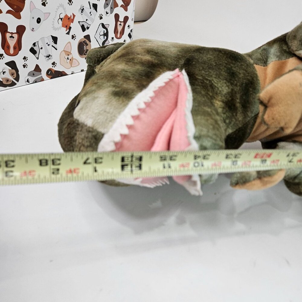T Rex Dinosaur Realistic Talking Stuffed Plush Animal Roar Eye Light 38" WORKS - Picture 13 of 15